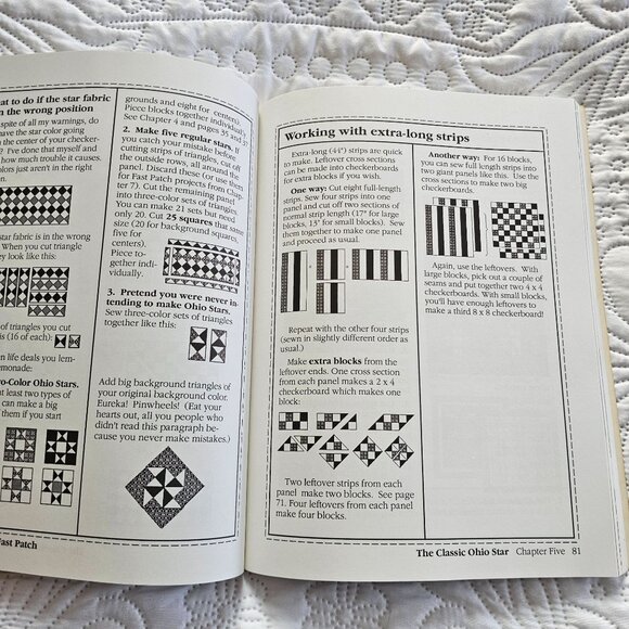 Fast Patch: A Treasury Of Strip Quilt Projects By Anita Hallock, Signed - Picture 15 of 15